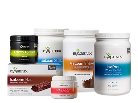 products that are similar to isagenix
